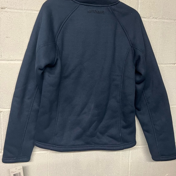 NWT NEW Spyder Men's Outbound Zip Mid Weight Jacket colorblock dark navy black - Picture 13 of 15